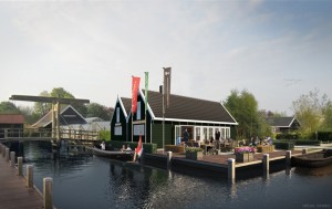 3d visualisatie Historische Tuin - Aalsmeer