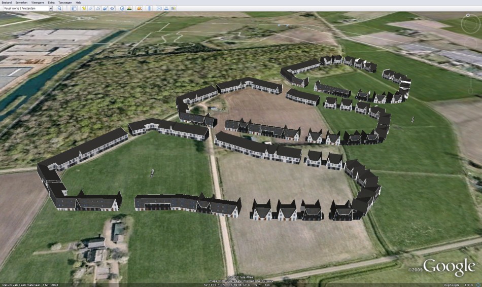 View the 3d models with Google Earth